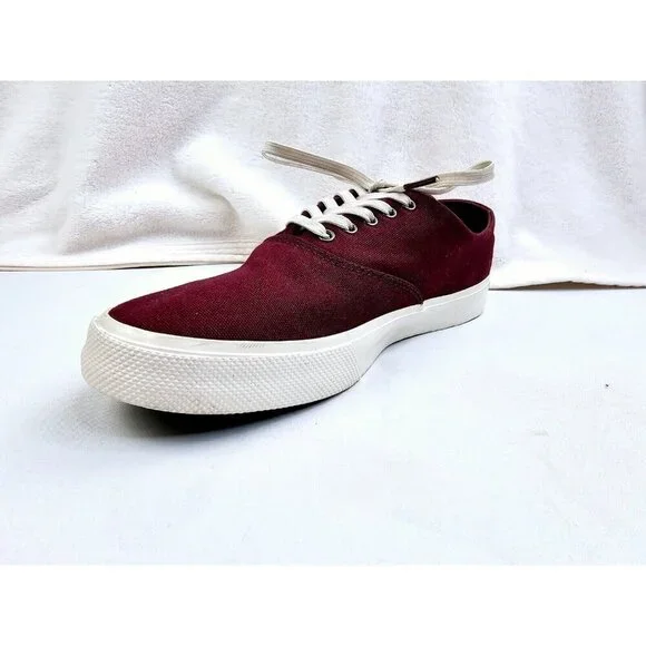 Sperry Top Sider Size 8.5M Women's Burgundy Low Lace Fashion Sneakers #STS81696 - Picture 3 of 12